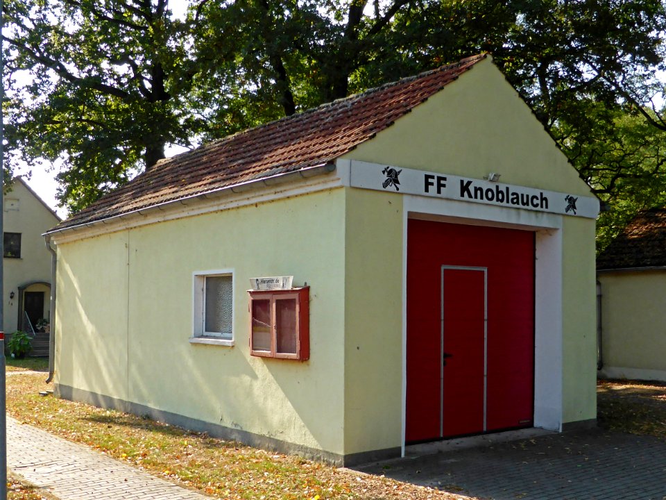 Knoblauch Feuerwehrhaus