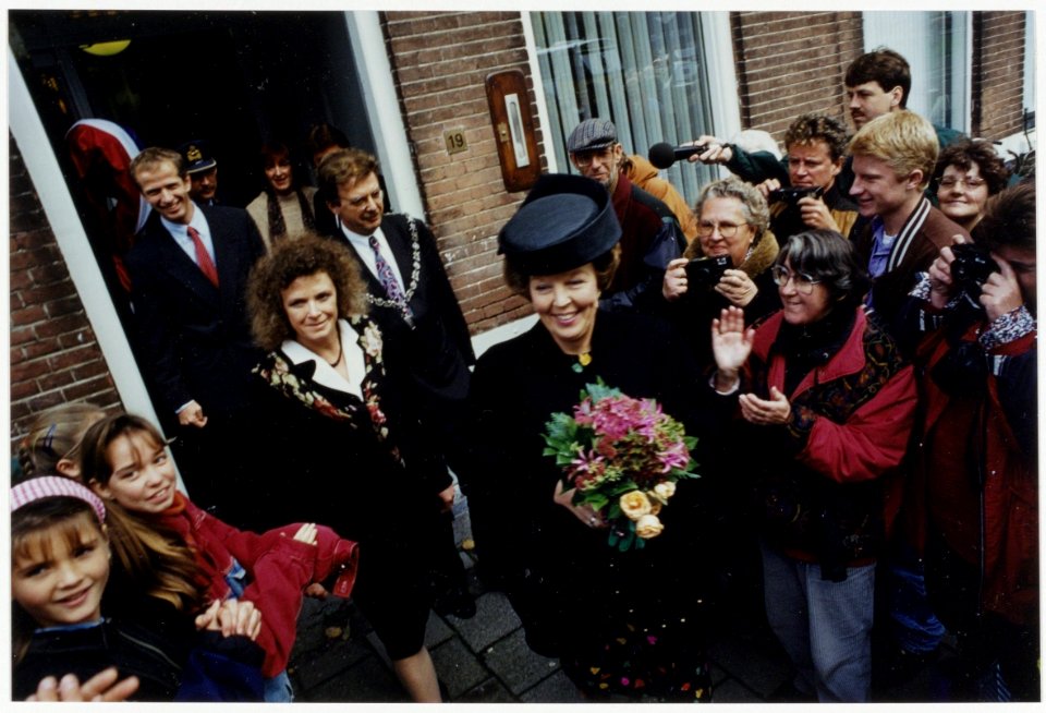 Koningin Beatrix bezoekt Boddaerthuis
