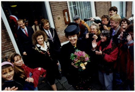 Koningin Beatrix bezoekt Boddaerthuis
