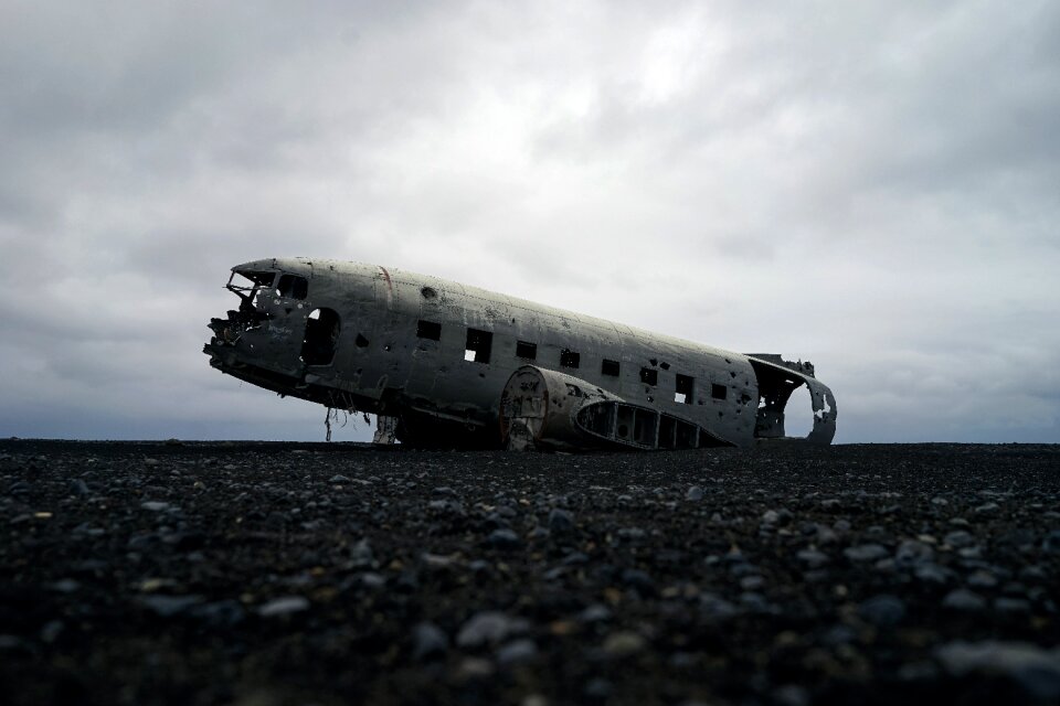 Overcast wreck wreckage