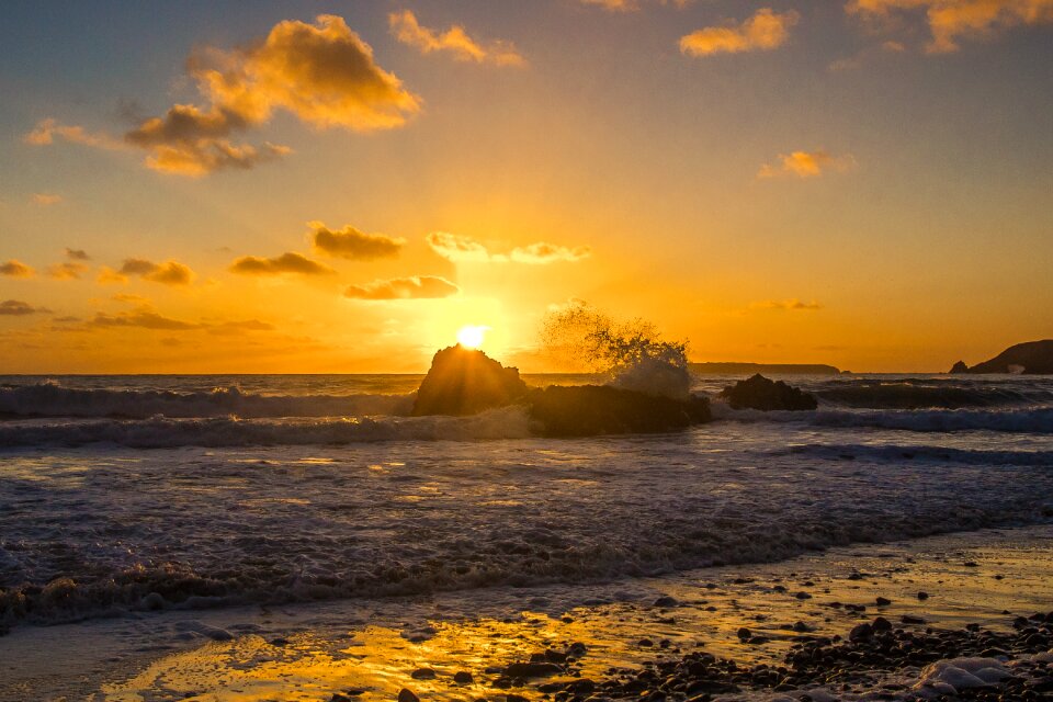 Waves wales england