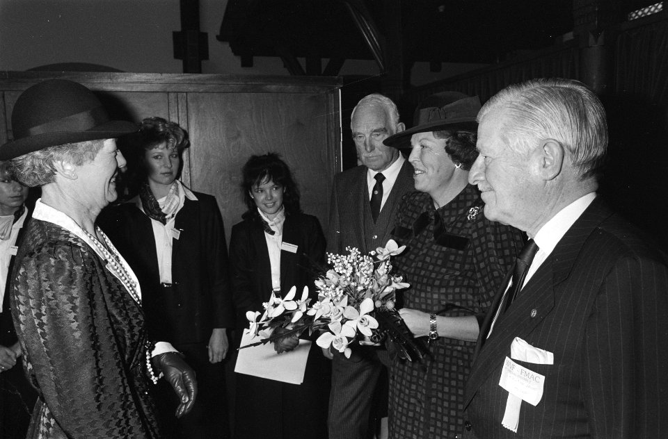 Koningin Beatrix is aanwezig bij de 18e General Assembly World Veterans Federat…, Bestanddeelnr 933-4874