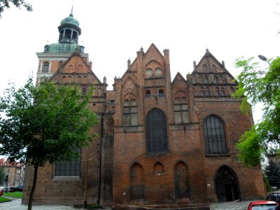 Kościół św. Brygidy w Gdańsku - fasada wschodnia