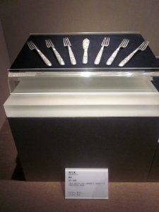 Knife and Fork Set, the late Qing Dynasty, Changsha Museum