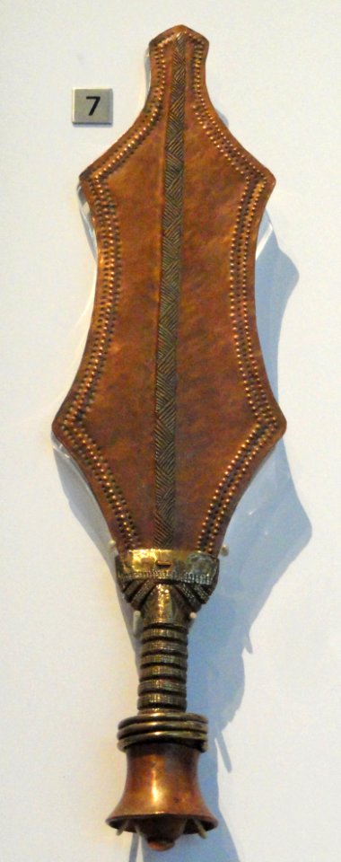 Knife, Kuba, Democratic Republic of the Congo, late 19th century - Royal Ontario Museum - DSC09591