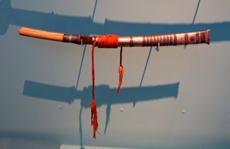 Knife, Shan people, Northern Thailand, collected in 1986 - Ethnological Museum, Berlin - DSC01333