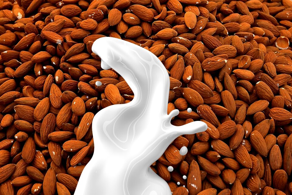 Non dairy almond beverage