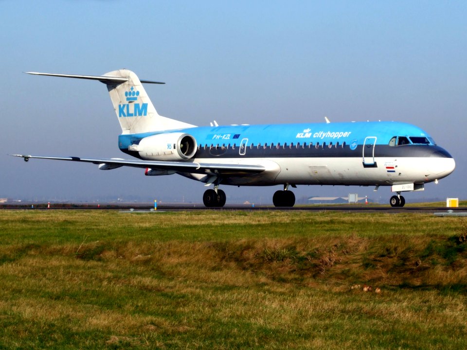 KLM Fokker 70 PH-KZL