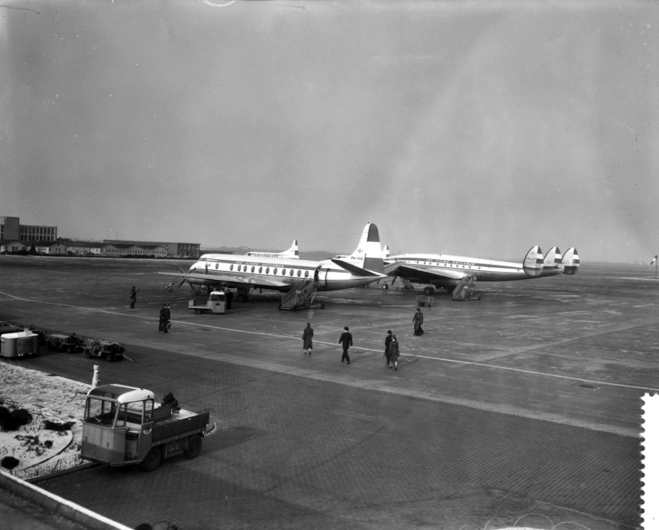 KLM begint te herleven na de pilotenstaking, Bestanddeelnr 909-4225
