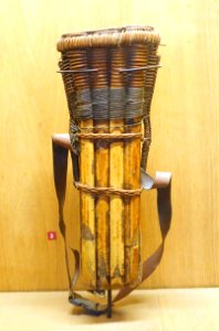 Knife sheath, Chut (Ma Lieng) - Vietnam Museum of Ethnology - Hanoi, Vietnam - DSC02639