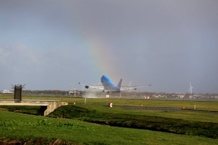 KLM Boeing 747-400 PH-BFW departing EHAM 11