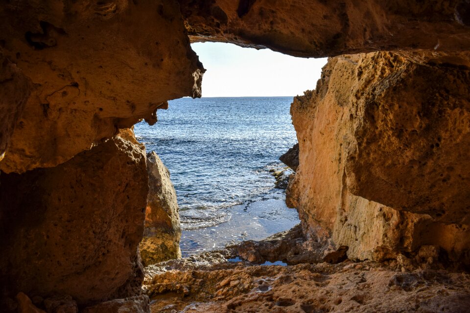 Nature sea cavo greko