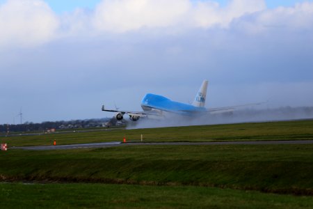 KLM Boeing 747-400 PH-BFH departing EHAM 8