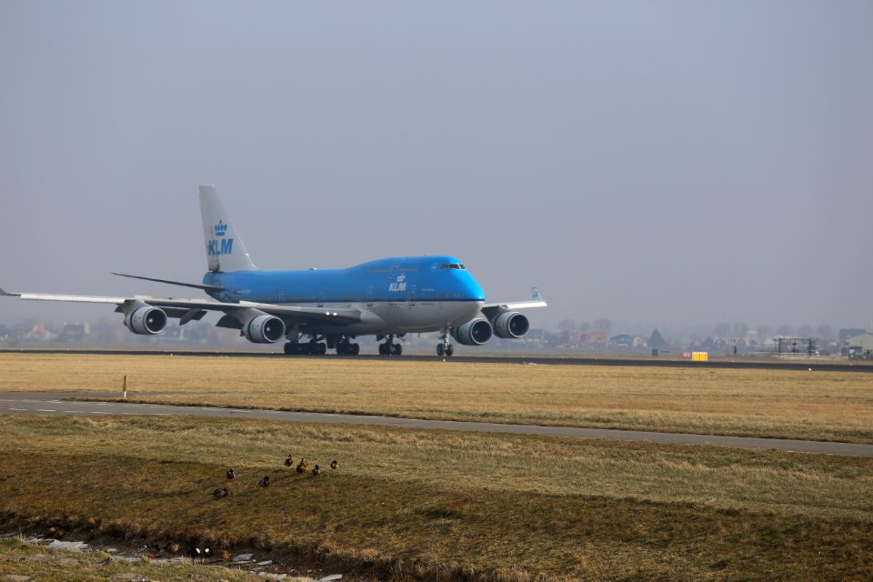 KLM Boeing 747-400 PH-BFI at EHAM 1