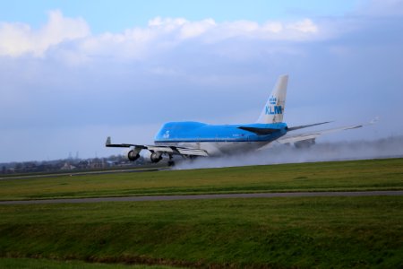 KLM Boeing 747-400 PH-BFH departing EHAM 7
