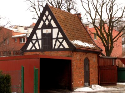 Kościół p.w. Św. Franciszka z Asyżu w Gdańsku - budynek gospodarczy