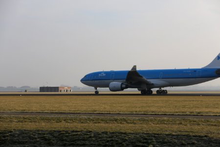 KLM Airbus A330-200 PH-AOE departing from EHAM 2