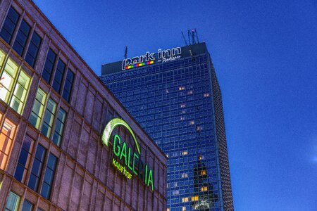 Berlin department store alexanderplatz