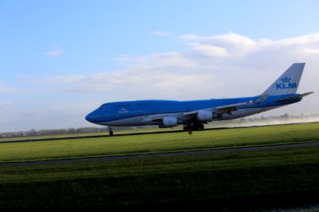 KLM Boeing 747-400 PH-BFW departing EHAM 6