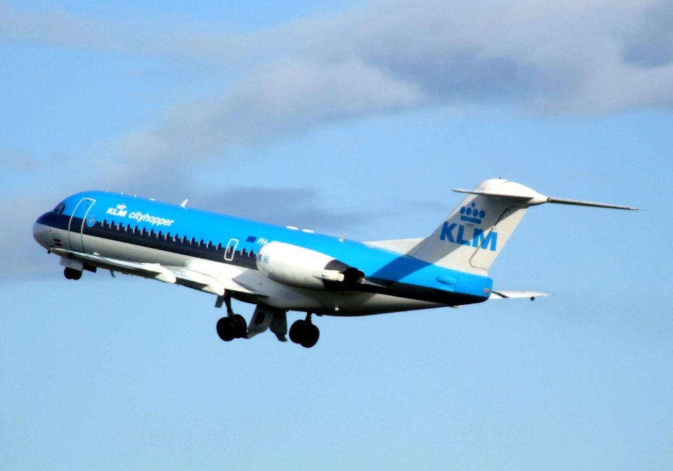 KLM Cityhopper Fokker 70