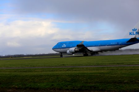 KLM Boeing 747-400 PH-BFH departing EHAM 5