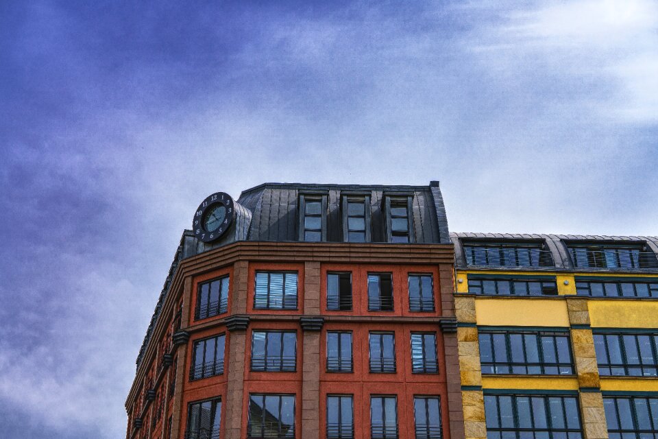 Modern old building historically
