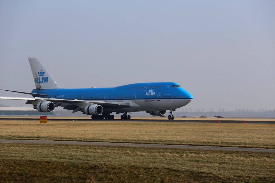 KLM Boeing 747-400 PH-BFI at EHAM 2