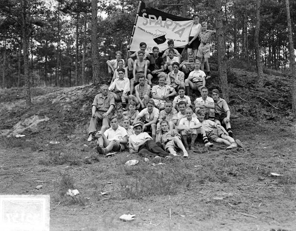 KNVB Kamp Nunspeet. Team Sparta 1921 uit Enschede, Bestanddeelnr 903-5157