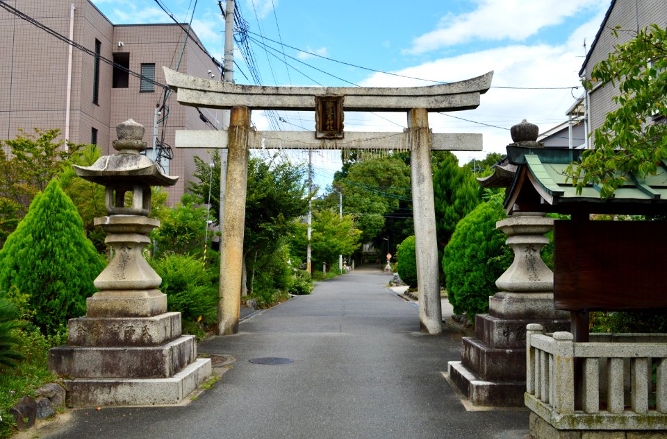 Kohata-jinja (Kobata), torii