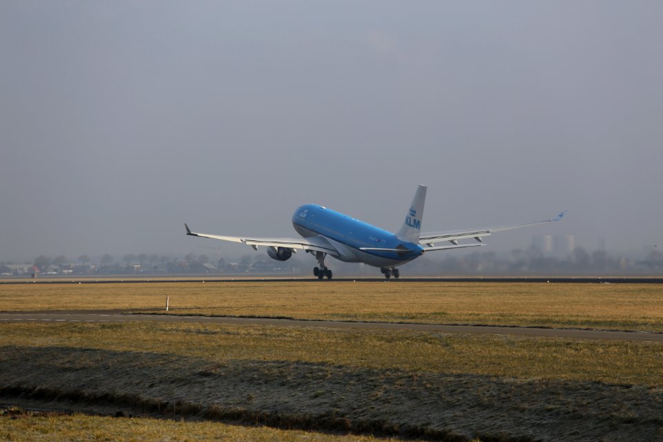 KLM Airbus A330-200 PH-AOE departing from EHAM 5
