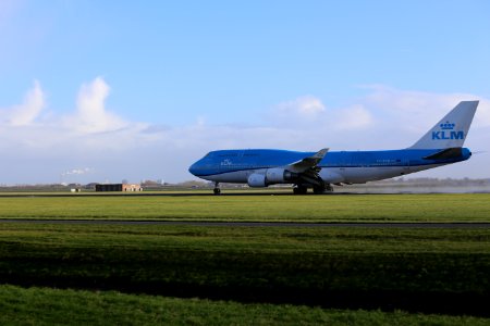 KLM Boeing 747-400 PH-BFW departing EHAM 7