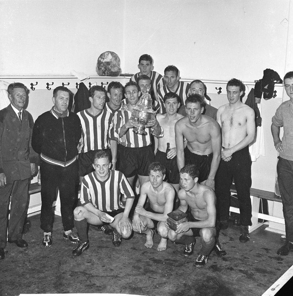KNVB-beker, Sparta-elftal met Tonny van Ede (groep), Bestanddeelnr 914-0590