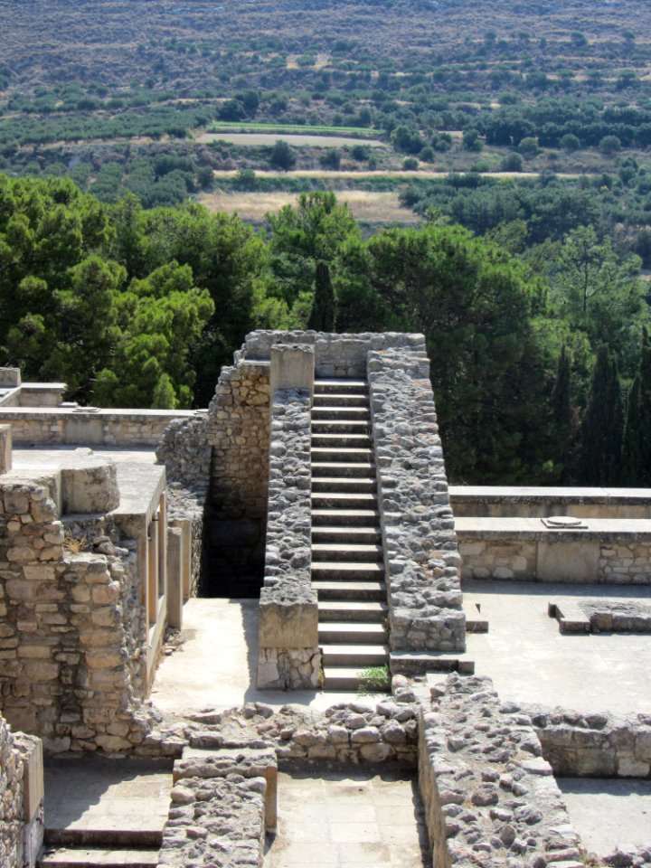 Knossos Crete Grand Staircase