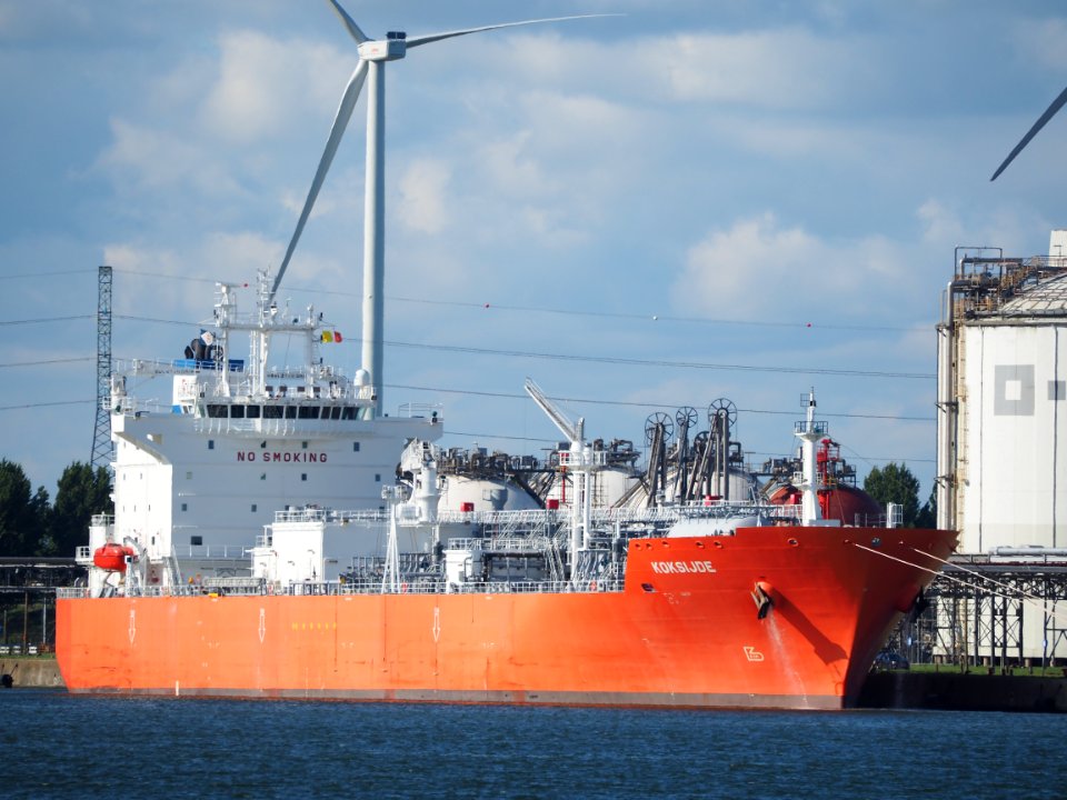 Koksijde (ship, 2018) IMO 9719305, Port of Antwerp pic2