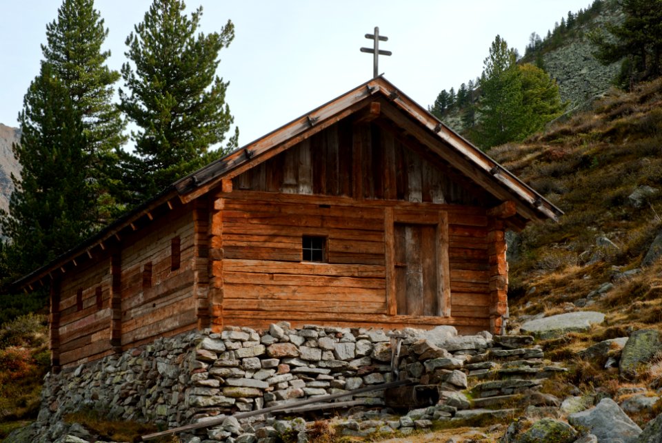 Knappenhütte im Wörgetal beim Puchersee