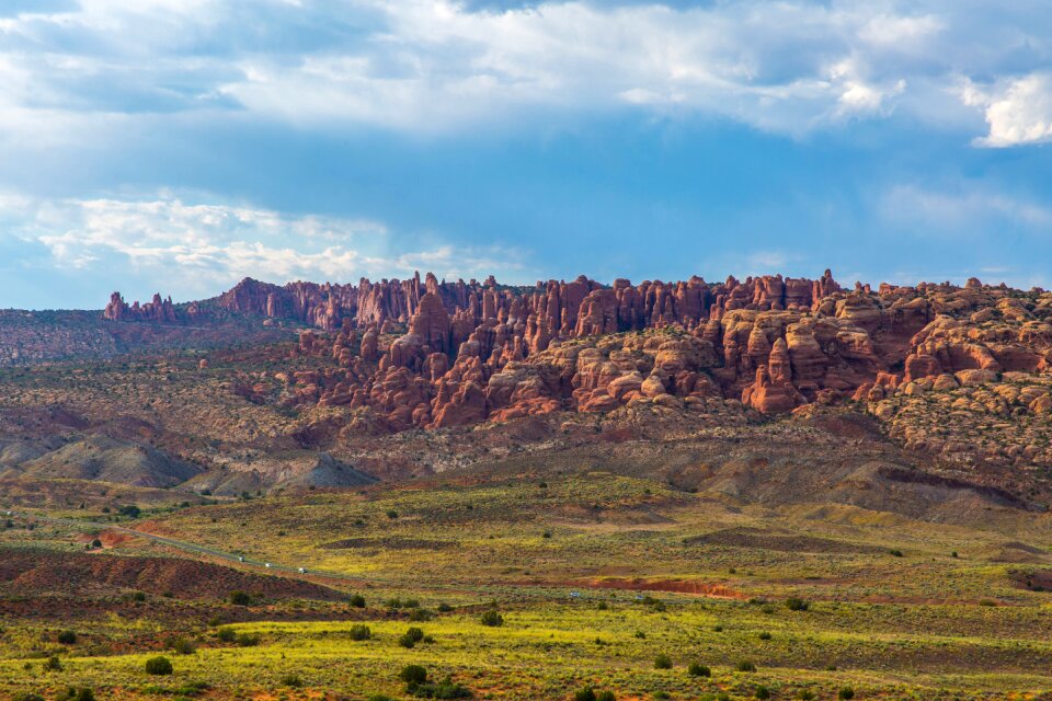 Fiery furnace stone formation photo