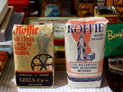 Koffie, Geels&Co bv Amsterdam, Koffie Zuid-Hollandsche Koffie en theehandel Rotterdam