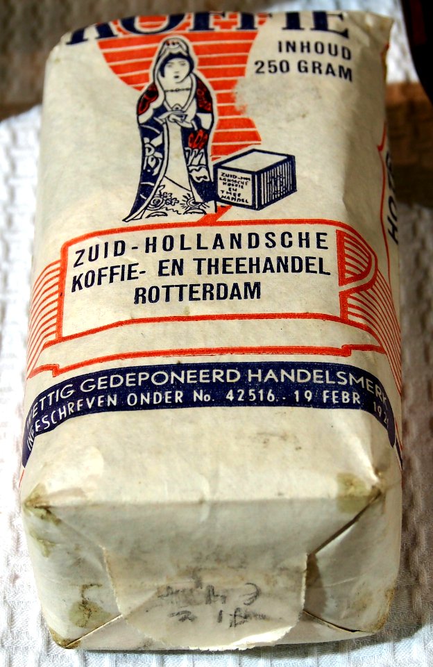 Koffie Zuid-Hollandsche Koffie en theehandel Rotterdam