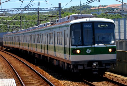 Kobe Subway 3123F at Ikawadani Station photo