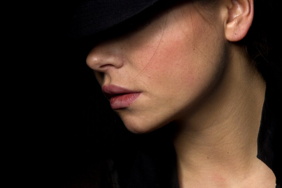 Fashion shoot young model beauty