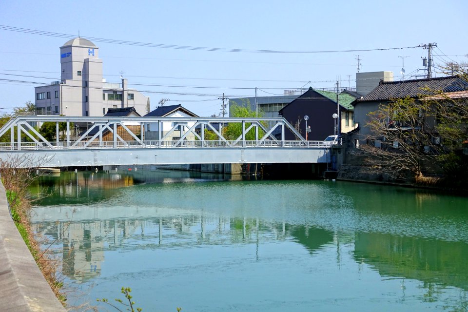 Kobashi bridge over the Asano River - Kanazawa, Japan - DSC00828