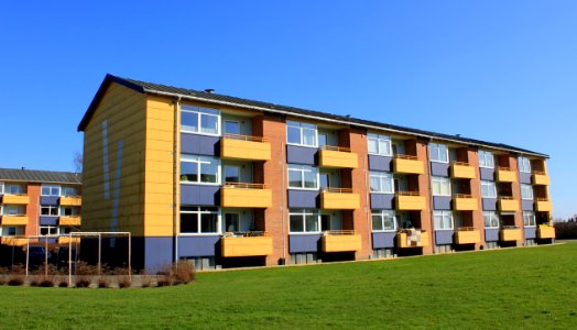 Kolding Denmark - Building - Apartmentcomplex from 1952