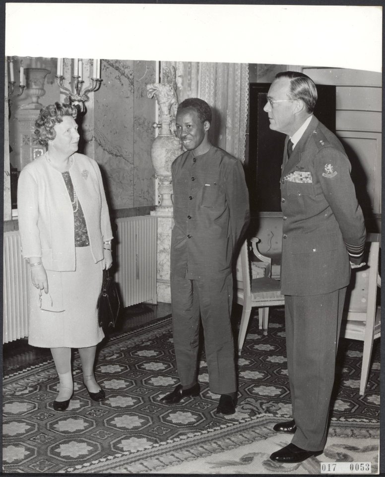 Koninklijk huis, koninginnen, prinsen, staatsbezoeken, presidenten, ontvangsten,, Bestanddeelnr 017-0053