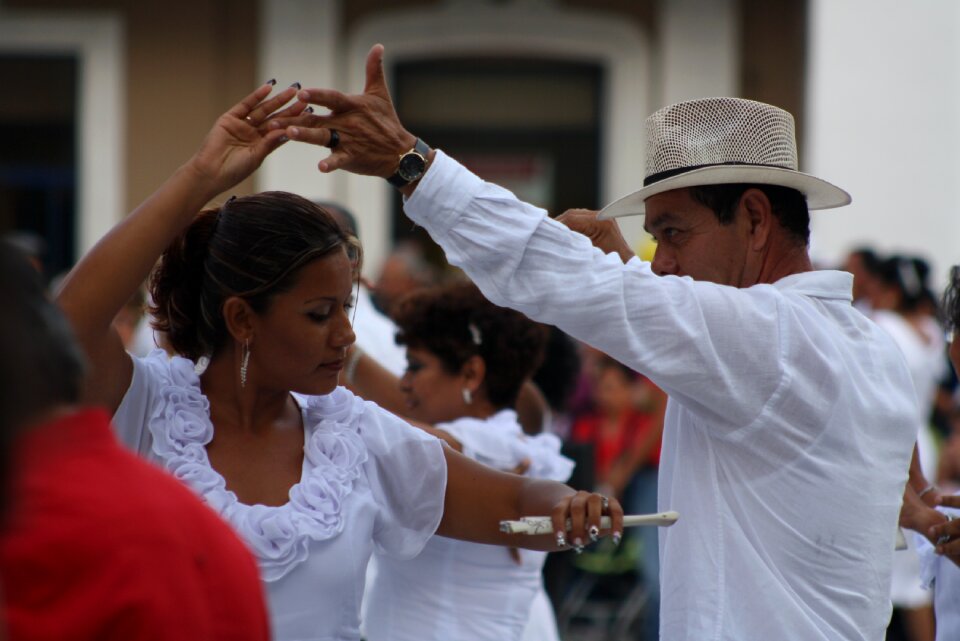 Couple veracruz traditional
