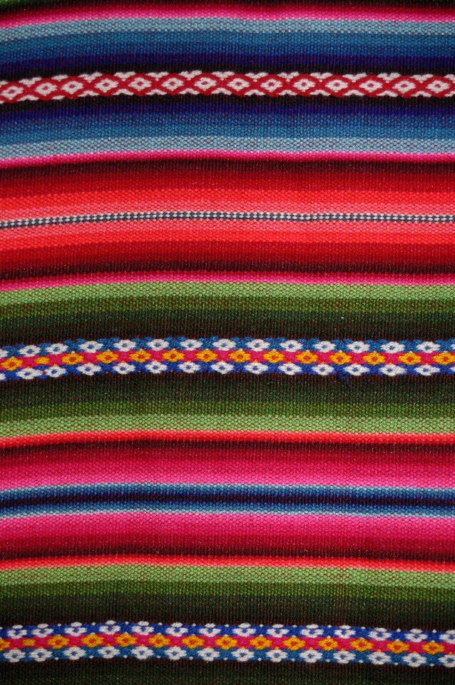 Colorful mexico traditional