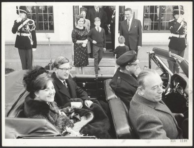 Koninklijk huis, prinsessen, auto's, Margriet, prinses, Bestanddeelnr 018-1140