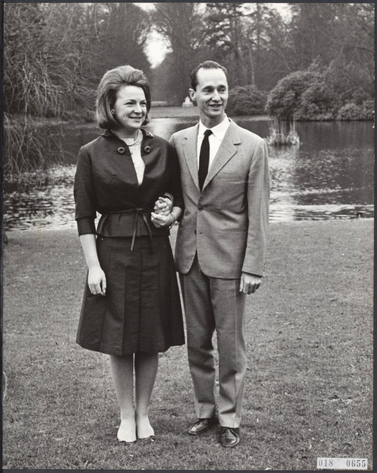 Koninklijk huis, prinsen, prinsessen, Carel Hugo prins, Irene, prinses, Bestanddeelnr 018-0655