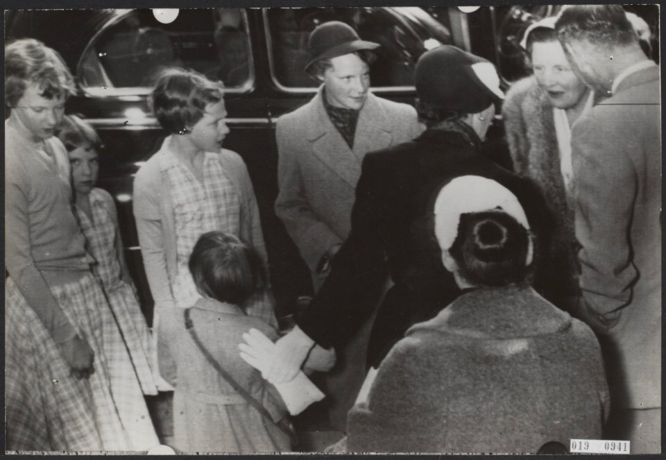 Koninklijk huis, prinsessen, koningen, koninginnen, Frederik Ix koning, Ingrid K, Bestanddeelnr 019-0941