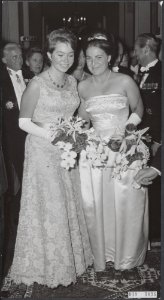 Koninklijk huis, prinsessen, galakleding, concerten, Christina prinses van Zwede, Bestanddeelnr 018-1096