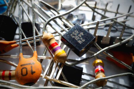 Electronics macro resistor